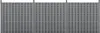 A gray WPC fence with vertical slats. Produktbild-Vorschau