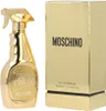 A gold Moschino Fresh Couture Eau de Parfum bottle and its packaging are displayed side-by-side against a white background. Produktbild-Vorschau