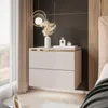 Nachttisch AURORA II KASCHMIR mit LED-Beleuchtung Produktbild-Vorschau 1