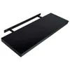 vidaXL Étagères suspendues 2 pcs. noir 120x20x3,8 cm Voir les images du produit 4