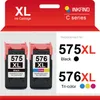 INKFIND 575XL 576XL Tintenpatrone kompatibel mit Canon575 Produktbild-Vorschau 1