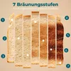 HOMCOM 4-Scheiben-Toaster: 7 Stufen, Aufwärmen, Auftauen, Produktbild-Vorschau 5