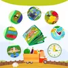 Montessori Manipulative Board Livre en feutre Jouets Voir les images du produit 4