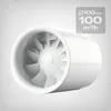 Axiallüfter Silent, 100 m3/h, 100mm Produktbild-Vorschau 1