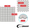 36x Fitness Bodenschutzmatte - 30x30 EVA Matte Sport Produktbild-Vorschau 7