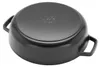 Staub 40511-472, 3,7 l, Schwarz, Eisenguss, Emaille, Produktbild-Vorschau 5