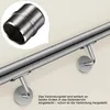 AICA Edelstahl Handlaufverbinder, für Rohre Ø 42,2mm - Produktbild-Vorschau 3