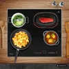 Plaque Electrique 60cm 6,6 kW 4 Zones de cuisson 9 niveaux Voir les images du produit 5