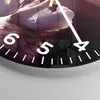 Wanduhr - Rund - Glasuhr - Schwäne Landschaft Wasser - Produktbild-Vorschau 5