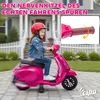 AIYAPLAY Detský elektrický motocykel Vespa 6 V s pomocnými Náhľad obrázku produktu 5