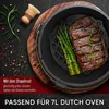 GUSSKÖNIG Gusseisen Stapelrost für 7 Liter Dutch Oven [Ø Produktbild-Vorschau 10