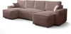 A U-shaped sectional sofa. Voir les images du produit