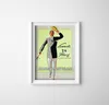Poster - Canvas - Leinwand - 42 cm x 59,4 cm - Männermode Produktbild-Vorschau 1