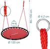 Balançoire nid Relaxdays, balançoire suspendue ronde, pour Voir les images du produit 4