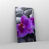 Bild auf Leinwand - Leinwandbild - Blumen Steine Violett Produktbild-Vorschau 4