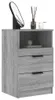 noční stolek vidaXL Grey Sonoma Wood Material Náhled obrázku produktu 7