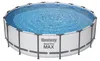 Piscina rotonda Steel Pro MAX in acciaio 488x122 cm Bestway Anteprima dell’immagine prodotto 3