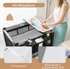 COSTWAY Dětská postýlka 5 v 1, skládací cestovní postýlka s Náhled obrázku produktu 3
