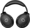 A pair of black over-ear headphones is shown against a white background. Podgląd zdjęcia produktu