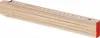 A wooden folding ruler is shown against a white background. Voir les images du produit