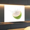 Spritzschutz Küchenrückwand Glas 100 x 40 cm Kokosnuss mit Produktbild-Vorschau 2