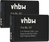 vhbw 2x Akku Ersatz für Nortel 690104, NX11BT3002654 für Produktbild-Vorschau 1