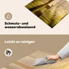 KitchenYeah© Herdabdeckplatte Hirsche - Sonne - Bäume , Produktbild-Vorschau 2