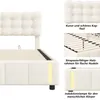 INONEFT Gestoffeerd bed 140x200 cm, boxspringbed met Productafbeelding-voorbeeld 10