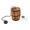 Retro Holz Weinfass Hängeleuchte Anhänger Lampe Produktbild-Vorschau 5