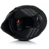 The image shows the inside of a dark green modular helmet against a white background. Anteprima dell’immagine prodotto
