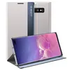 Galaxy S10 Plus Pouzdro, Slim Flip Kožené Pouzdro s Okénkem Náhled obrázku produktu 1