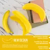 spar-home® Bananenbox 2er Set – Gelb Bananenbehalter Großer Produktbild-Vorschau 4