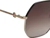 Lunettes de soleil pour femme Longchamp LO140SL Or/vert Voir les images du produit 6