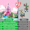 100 Magnetische Bausteine Prinzessinnen Set – Lernspielzeug Produktbild-Vorschau 3