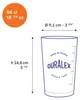 Precisio - Verre doseur / mesureur transparent 56 cl Voir les images du produit 3