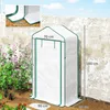 Outsunny PE-Gartengewächshaus mit 4 Regalböden, Produktbild-Vorschau 5