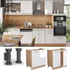 Meuble bas sous-évier Vicco Fame-Line Blanc Haute brillance Voir les images du produit 3
