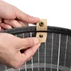 Bambusový koš na prádlo Juskys Curly-Round - objem 55 litrů Náhled obrázku produktu 14