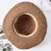 Frauen Strohhut Damen Sonnenhut Atmungsaktiv Sommerhut Produktbild-Vorschau 5