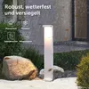 doporro Lampione LED da Giardino 3000K, Paletto Esterno Anteprima dell’immagine prodotto 3