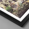 Gerahmtes Poster - Schwarzer Rahmen - Tiger Wild Baum - Produktbild-Vorschau 2