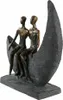 Gilde Skulptur Moon, Dekoobjekt, Dekoration, Dekofigur, Anteprima dell’immagine prodotto 5