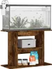 vidaXL Stojan na akvárium s dymovým dubom 80 x 35 x 60 cm Náhľad obrázku produktu 3