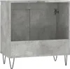 vidaXL Koupelnová skříňka Concrete Grey 58 x 33 x 60 cm Náhled obrázku produktu 7