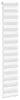 vidaXL Store double blanc 45 x 200 cm Largeur du tissu 40,9 Voir les images du produit 3