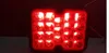 Feu antibrouillard à LED, carré, rouge, 12V Voir les images du produit 11