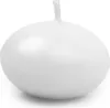 50x Schwimmkerze matt, weiß, 4cm Produktbild-Vorschau 2