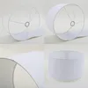 Textilná stojacia lampa Ø 45,5 cm 1x bez E27 60W biela Náhľad obrázku produktu 9