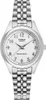 A studio shot of a silver Casio women's watch with a white face. Anteprima dell’immagine prodotto
