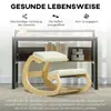 HOMCOM Schaukelnder Kniestuhl, Schreibtischstuhl für Produktbild-Vorschau 6